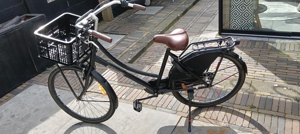 Meisjesfiets 26 inch met mand en 3 versnellingen, Fietsen en Brommers, Fietsen | Meisjes, Ophalen