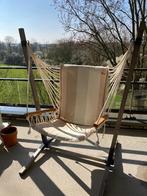 Tuin/hangstoel, Ophalen, Gebruikt, Hout, Inklapbaar