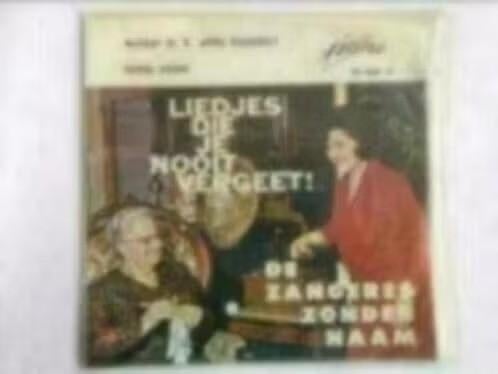 Single Liedjes die je nooit vergeet! De zangeres zonder naam, Cd's en Dvd's, Vinyl Singles, Ophalen of Verzenden, Gebruikt, Nederlandstalig