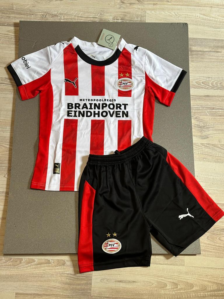 PSV Voetbaltenue Thuis 2026 | Kids | Maat 128/134 | Nieuw, Maat XS of kleiner, Ophalen of Verzenden, Nieuw, Set