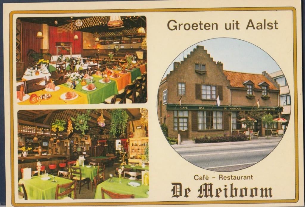 Aalst-Waalre Café Restaurant De Meiboom en Interieur 1984, Ophalen of Verzenden, 1980 tot heden, Ongelopen, Gelderland