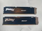 Kingston FURY BeastBlack KF556C40BBK2-32GB DDR5 RAM geheugen, 32 GB, Kingston, Ophalen of Verzenden, Zo goed als nieuw