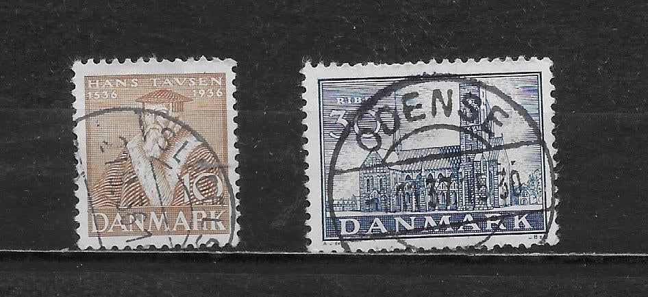 Denemarken 1936, Verzenden, Denemarken, Gestempeld