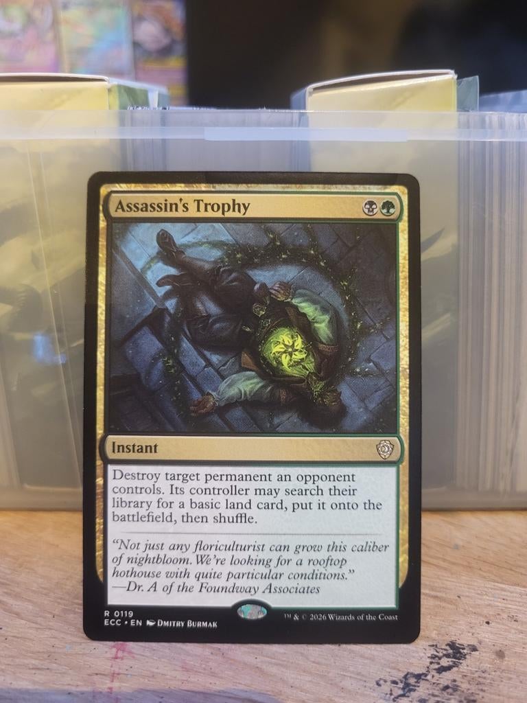 Mtg Assassins Trophy, Ophalen of Verzenden, Nieuw, Losse kaart