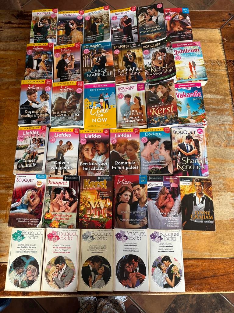 Bouquet reeks boekjes 35 stuks (80 verhalen), Ophalen of Verzenden, Gelezen