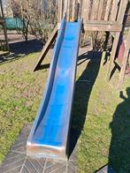Blauwe glijbaan voor speeltuin of speeltoestel, Ophalen, Gebruikt, Glijbaan, Aanbouwonderdeel