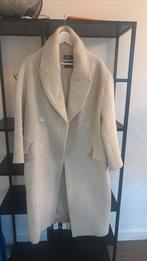 Mooie wollen mantel, Ophalen of Verzenden, Zo goed als nieuw, Maat 34 (XS) of kleiner, Beige