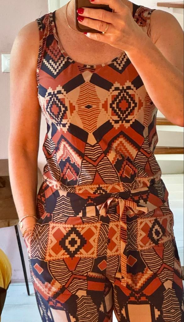 Jumpsuit Studio Anneloes, maat 36, dunne travelstof, Verzenden, Zo goed als nieuw, Maat 36 (S), Overige kleuren