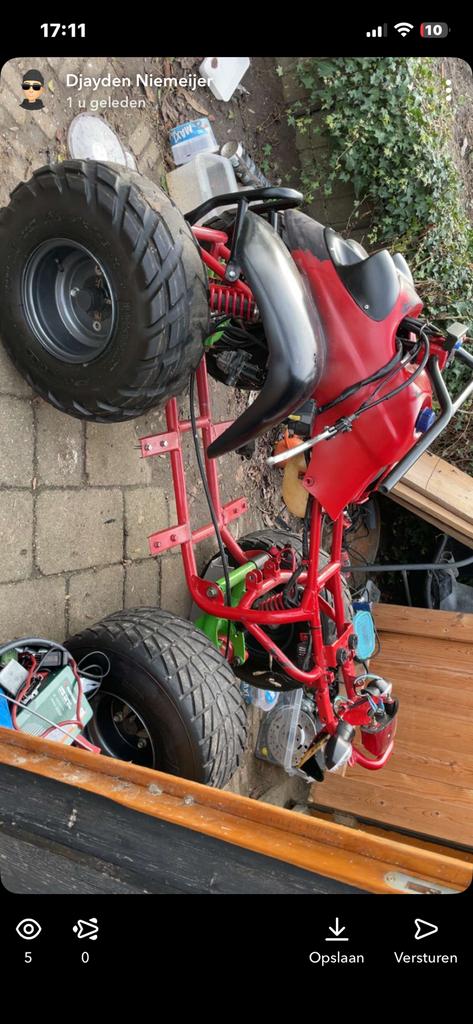 GEZOCHT unilli ax50 frame met 123, Ophalen of Verzenden, Zo goed als nieuw, Frame