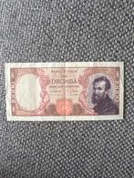 Italië 10000 Lire Michelangelo 1970 - Zeer Fraai Bankbiljet, Ophalen of Verzenden, Italië, Los biljet