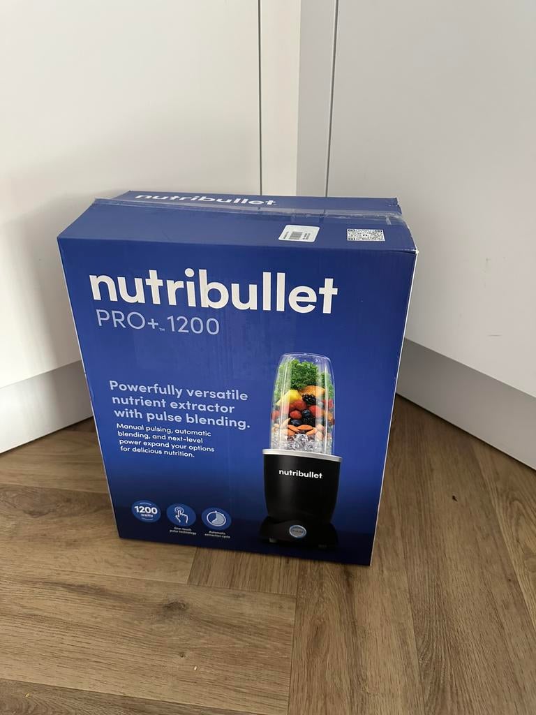 Nieuwe blender Nutribullet 1200 watt Pro Pulse, Ophalen of Verzenden, Zo goed als nieuw, Blender