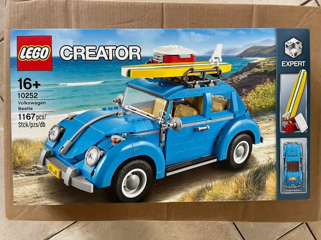Lego Creator Expert 10252 Volkswagen Kever, Ophalen of Verzenden, Nieuw, Complete set, Lego
