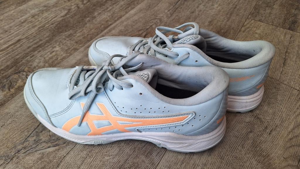 Asics veldschoenen kunstgras hockey korfbal maat 40, Ophalen of Verzenden, Gebruikt, Schoenen