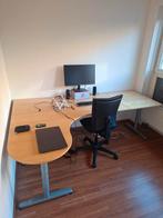 In hoogte verstelbaar hoekbureau IKEA Galant, Ophalen, In hoogte verstelbaar, Gebruikt, Bureau