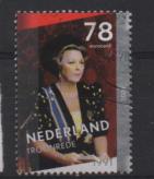 ‹(•¿•)› nl 0041 beatrix jubileum 078, Postzegels en Munten, Postzegels | Nederland, Ophalen of Verzenden, Na 1940, Gestempeld
