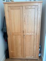 Essenhouten kleding kast, Ophalen, Met deur(en), 50 tot 100 cm, Zo goed als nieuw