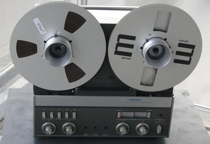 ReVox A77 MKIV 4-sporen bandrecorder, Audio, Tv en Foto, Bandrecorders, Bandrecorder, Ophalen