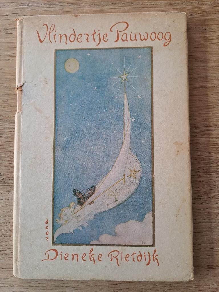 VLINDERTJE PAUWOOG. DIENEKE RIETDIJK. . RETRO 1946., Gelezen, Fictie algemeen, Dieneke Rietdijk., Ophalen of Verzenden