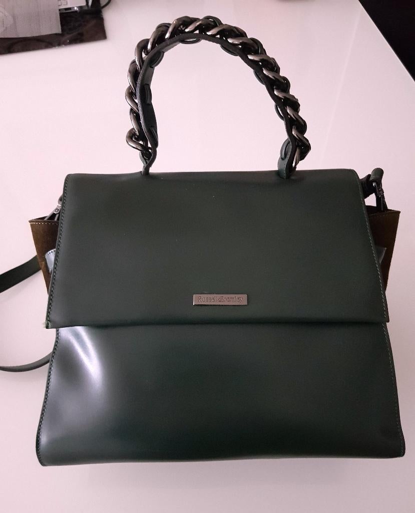 Russell & Bromley Tas, Verzenden, Zo goed als nieuw, Groen, Handtas