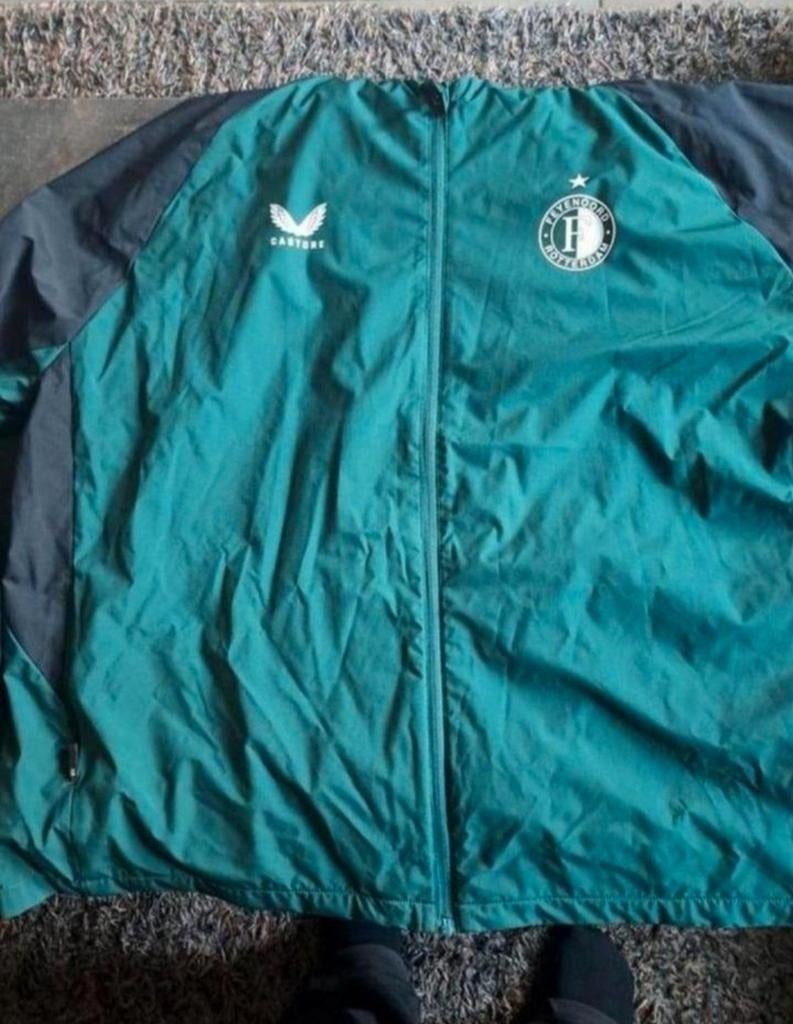 Feyenoord Trainingsjack Groen/Zwart 5XL - Nieuw, Kleding | Heren, Nieuw, Overige maten, Ophalen of Verzenden, Feyenoord