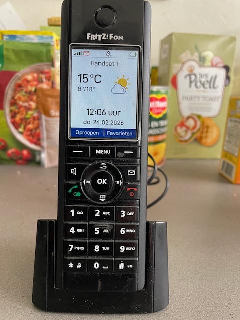 Fritz!fon C5   DECT  voor o.a. Fritzbox 3 stuks  als nieuw, Ophalen of Verzenden, Nieuw, 3 handsets