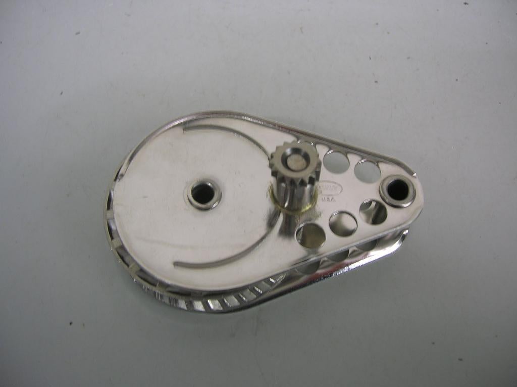 Ratelblok 8 - 10 mm, RVS, schootblok, keerblok, Watersport en Boten, Ophalen of Verzenden, Nieuw, Lijn of Blok