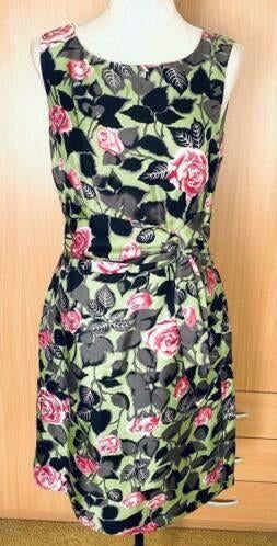 Phase Eight jurk maat 38 van zijde [V], Kleding | Dames, Jurken, Zo goed als nieuw, Maat 38/40 (M), Overige kleuren, Knielengte