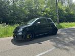 Fiat 500C 1.4 T-Jet Abarth Competizione | CABRIO | AUTOMAAT, Auto's, Fiat, Gebruikt, 4 cilinders, Zwart, Leder