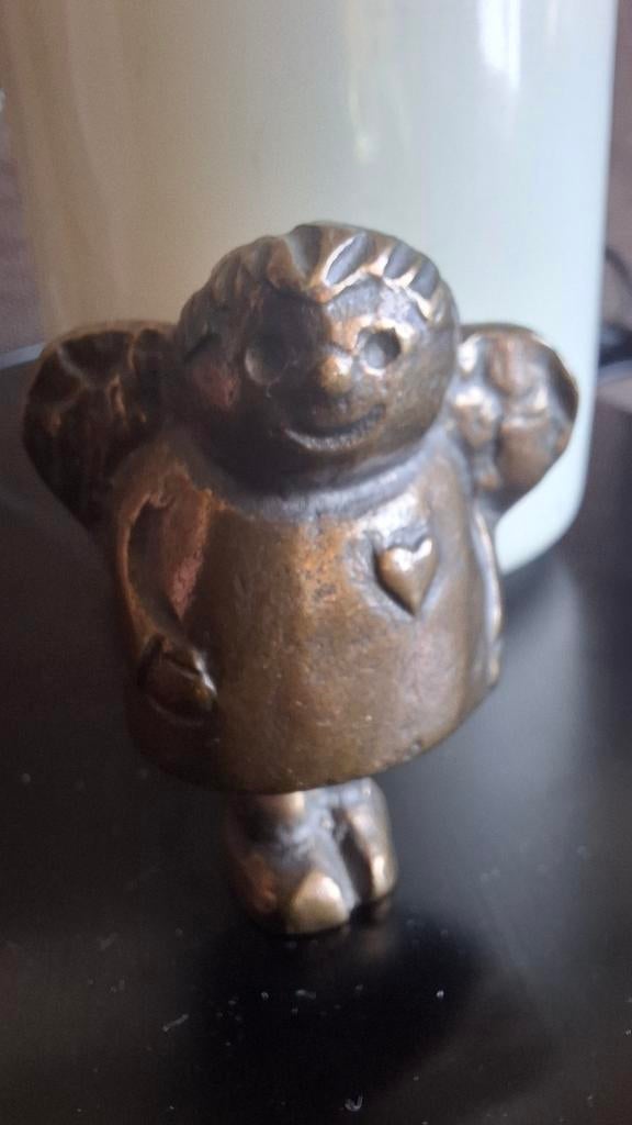 Guardian Angel Angelino brons JOZ amsterdam, Ophalen of Verzenden