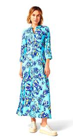 Vrolijk gebloemde blousejurk van YAS! (NIEUW!), Blauw, Nieuw, Ophalen of Verzenden, Maat 34 (XS) of kleiner