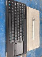 Logitech draadloos toetsenbord met touchpad, Computers en Software, Toetsenborden, Ophalen, Qwerty, Gebruikt, Draadloos