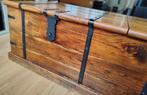 Houten kist / wijnkist / opbergkist / scheepskist, Huis en Inrichting, Woonaccessoires | Kisten, Ophalen, Gebruikt, 100 tot 150 cm