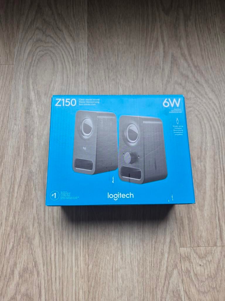 Logitech Z150 2.0 Luidsprekerset - Nieuw in doos, Computers en Software, Pc speakers, Ophalen of Verzenden, Nieuw, Audiokanaal 2