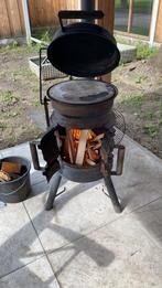 Tuinkachel / BBQ gemaakt van autovelgen UNIEK!, Tuin en Terras, Tuinhaarden, Ophalen of Verzenden, Gebruikt