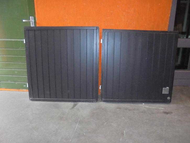 Boeren / 2 delige / duo buitendeuren, 98,5 x 198 (nr. GP136), Doe-het-zelf en Verbouw, Deuren en Horren, Zo goed als nieuw, Buitendeur