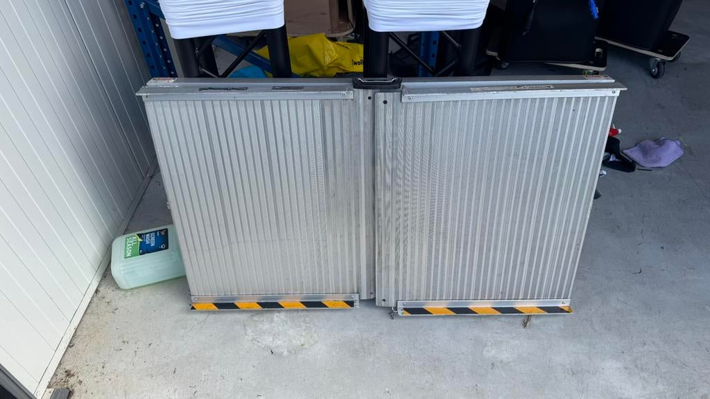 Aluminium oprijplaat, Ophalen, Zo goed als nieuw