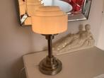 Art Deco Gispen tafellamp - Melkglazen kap, Ophalen of Verzenden