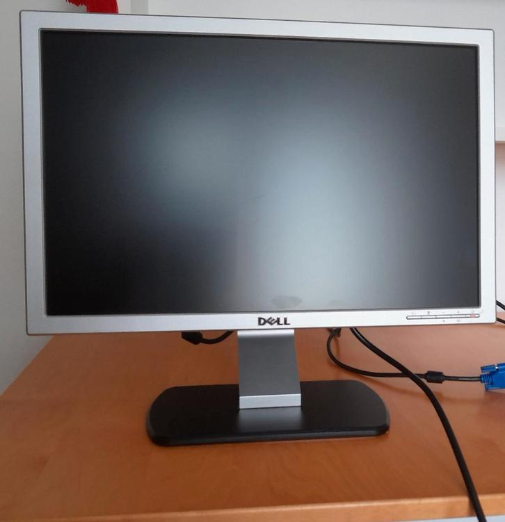 Dell beeldscherm SE198WFPf (19 inch) met VGA kabel, Computers en Software, Monitoren, Gebruikt, 60 Hz of minder, VGA, TN, Overige resoluties