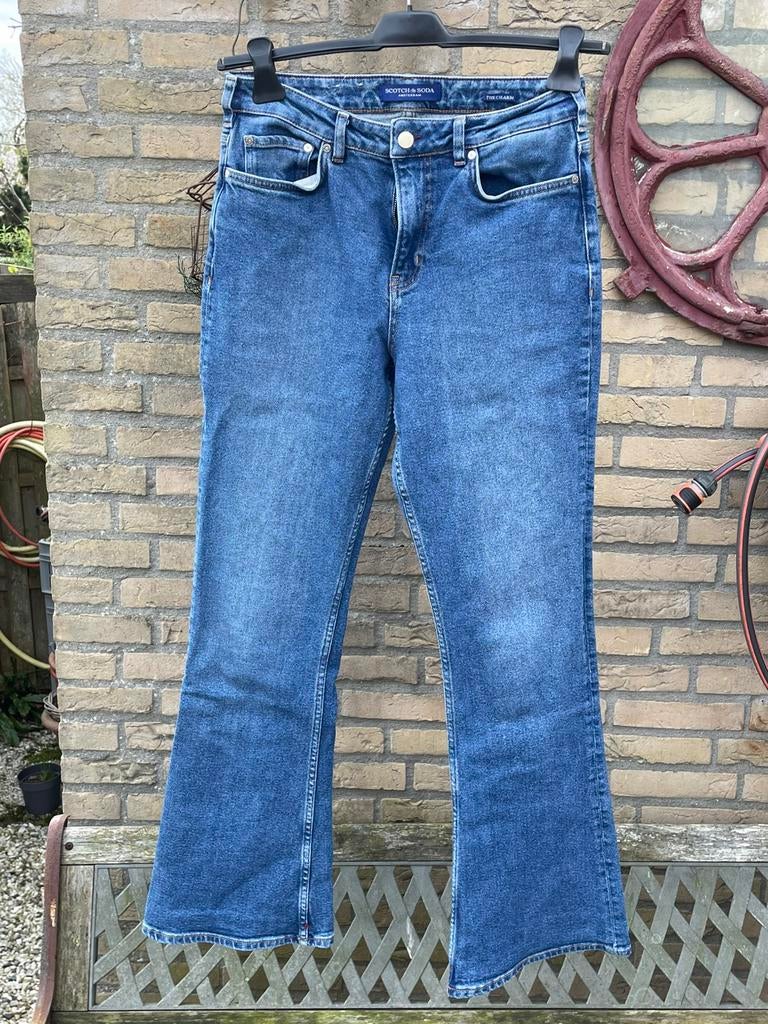 Scotch & Soda jeans, maat 40, Ophalen of Verzenden, Gedragen, Blauw, W30 - W32 (confectie 38/40)