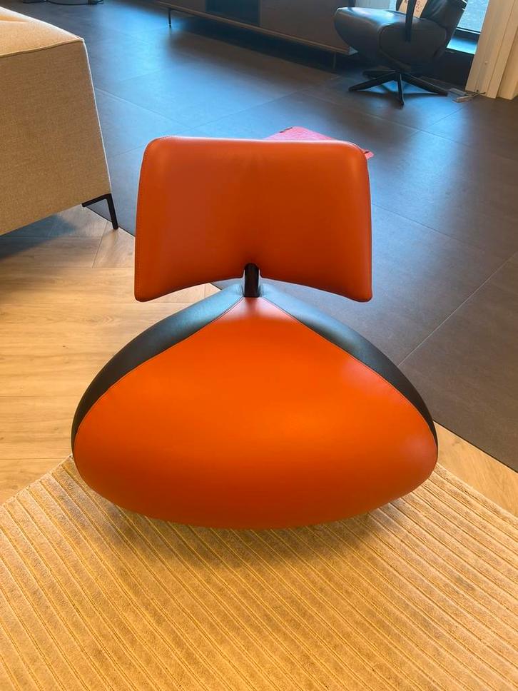 Leolux fauteuil Palonne Pa, Huis en Inrichting, Fauteuils, Zo goed als nieuw, 50 tot 75 cm, 75 tot 100 cm, Ophalen