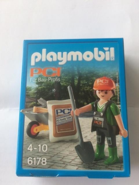 Playmobil PCI Worker 6178 Collectors Item!, Ophalen of Verzenden, Nieuw, Complete set