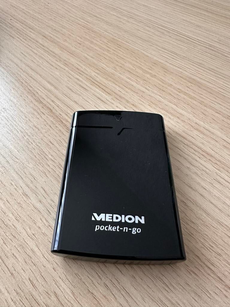Medion Pocket-n-Go 120GB externe HDD - Zwart, Gebruikt, HDD, Ophalen of Verzenden, USB