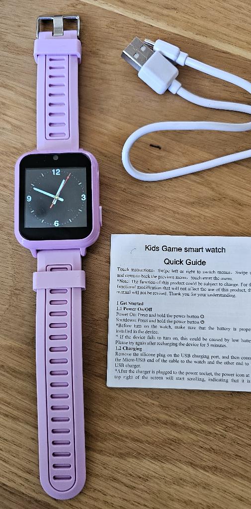 Kids Smartwatch ZL54C – Nieuw & bomvol fun!, Ophalen of Verzenden, Zo goed als nieuw, Roze, Jongen of Meisje