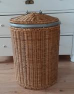 Wasmand riet, Ophalen, Zo goed als nieuw, Rond, Riet