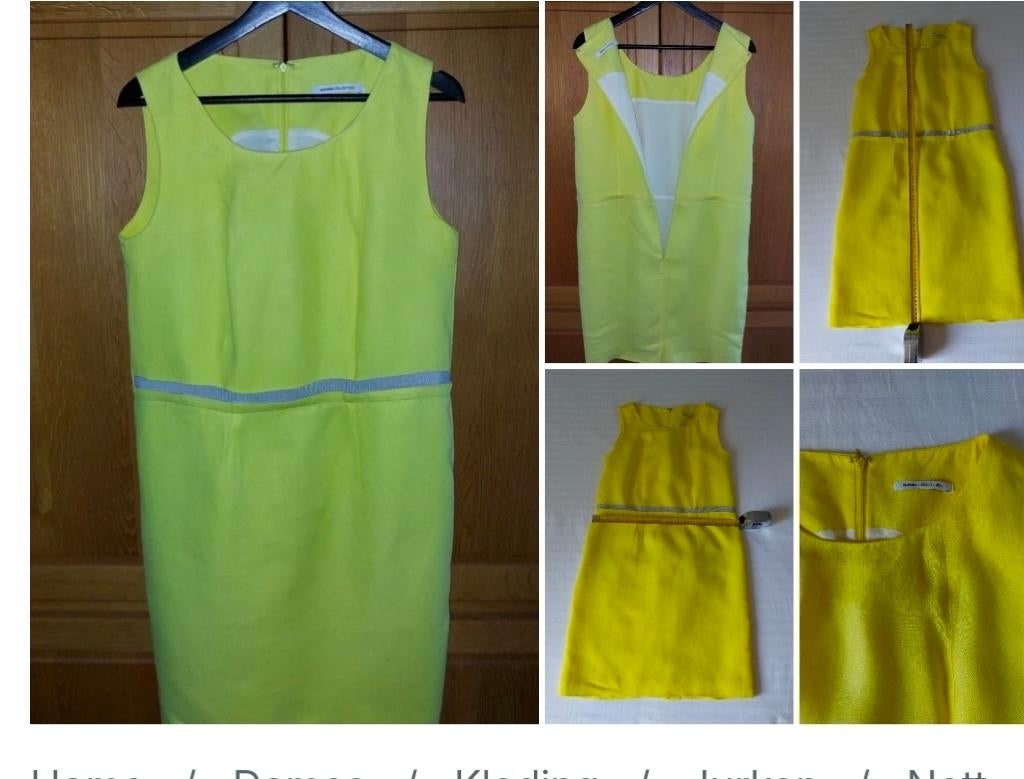 Zomerjurk Natan, Kleding | Dames, Maat 38/40 (M), Geel, Ophalen of Verzenden, Zo goed als nieuw