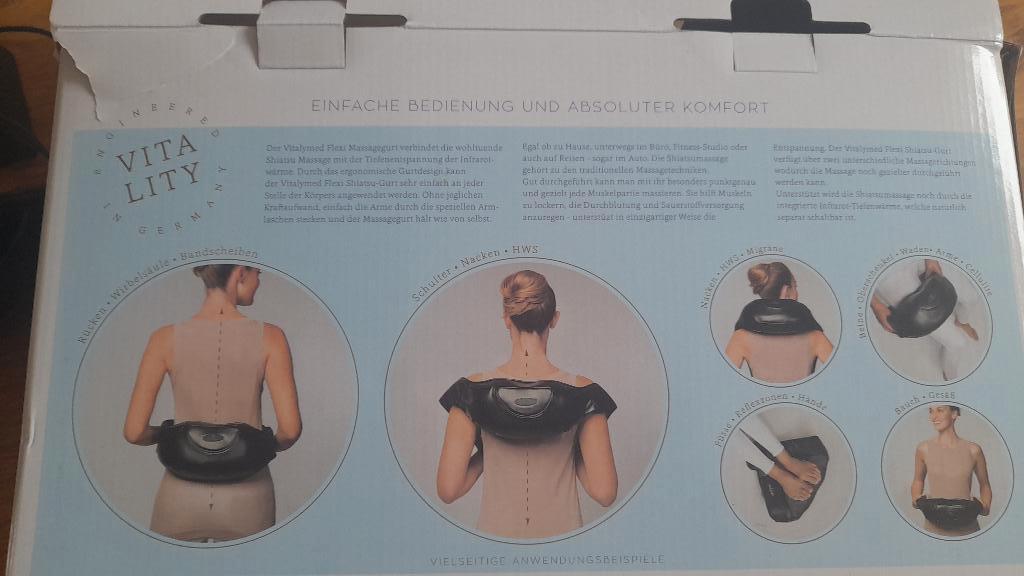 Massage gordel bijna NIEUW, Ophalen of Verzenden, Zo goed als nieuw, Apparaat