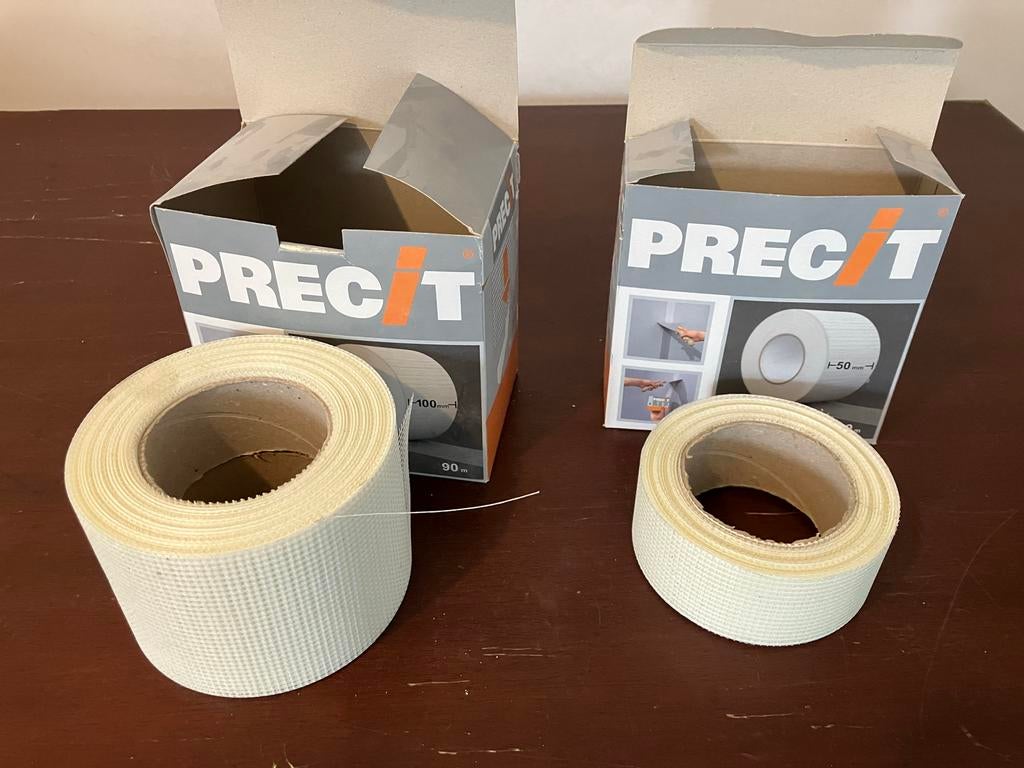 Stucgaas 50mm (halfvol) en 100mm (bijna vol), Ophalen of Verzenden, Gebruikt, Overige materialen