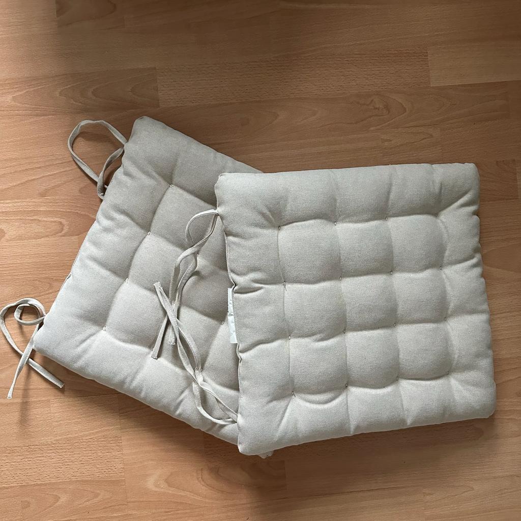 Ikea Vippärt stoelkussen, beige, Ophalen of Verzenden, Zo goed als nieuw, Beige