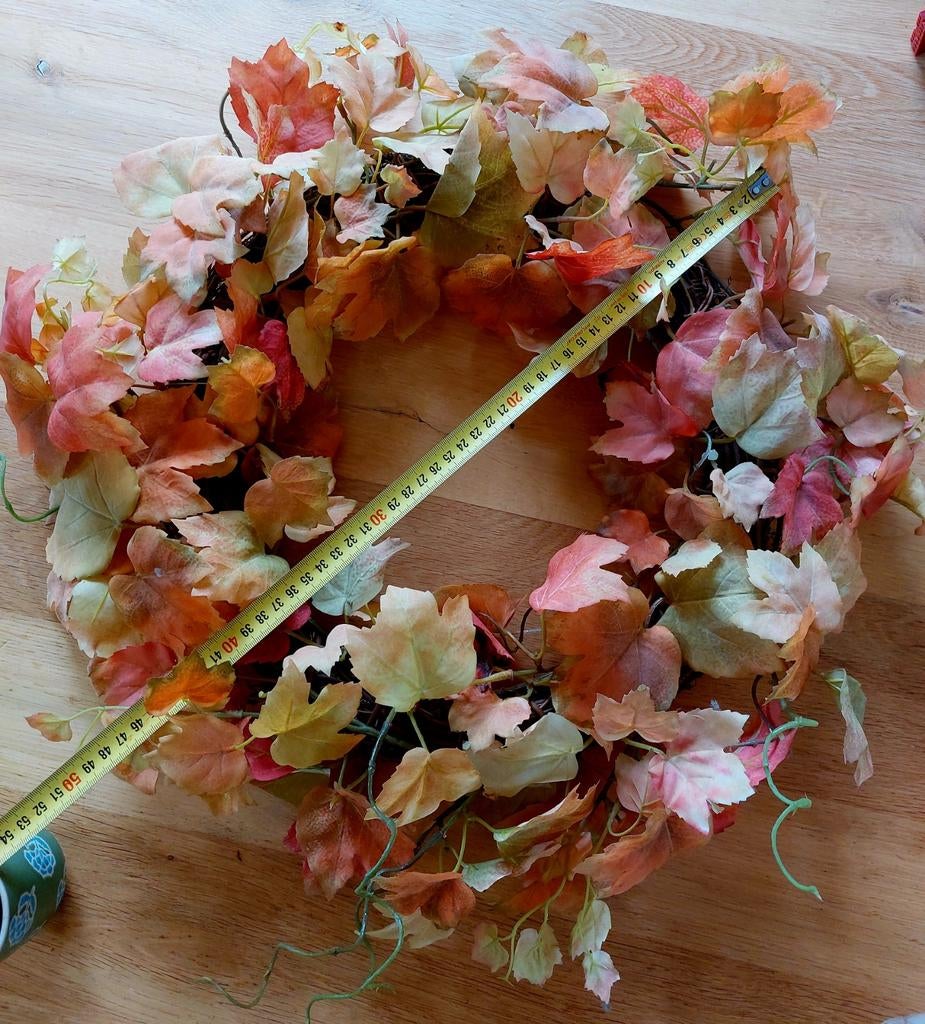 Herfst krans, Huis en Inrichting, Woonaccessoires | Kransen, Ophalen