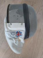 Schermmasker Leon Paul floret maat S wit schermen, Gebruikt, Overige, Vechtsportbescherming, Ophalen of Verzenden